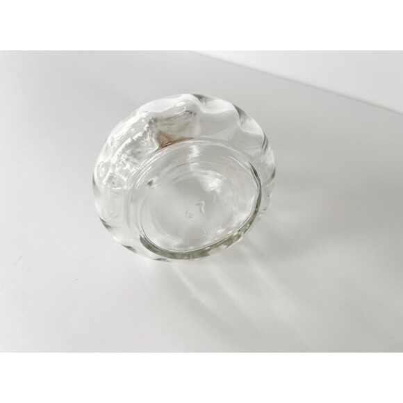 Vintage 1950s Anchor Hocking Clear Glass Oil Vinegar Cruet Syrup Bottle  Stopper - Picture 5 of 5